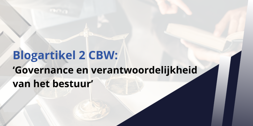 governance en verantwoordelijkheid van het bestuur