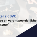 governance en verantwoordelijkheid van het bestuur