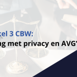 Koppeling met privacy en AVG